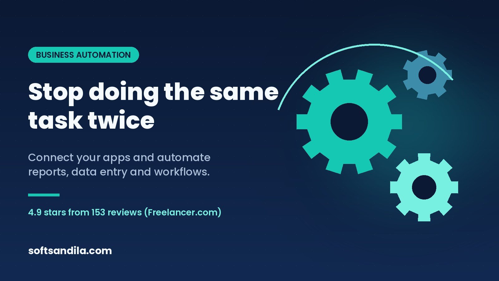 Business automation by SoftSandila