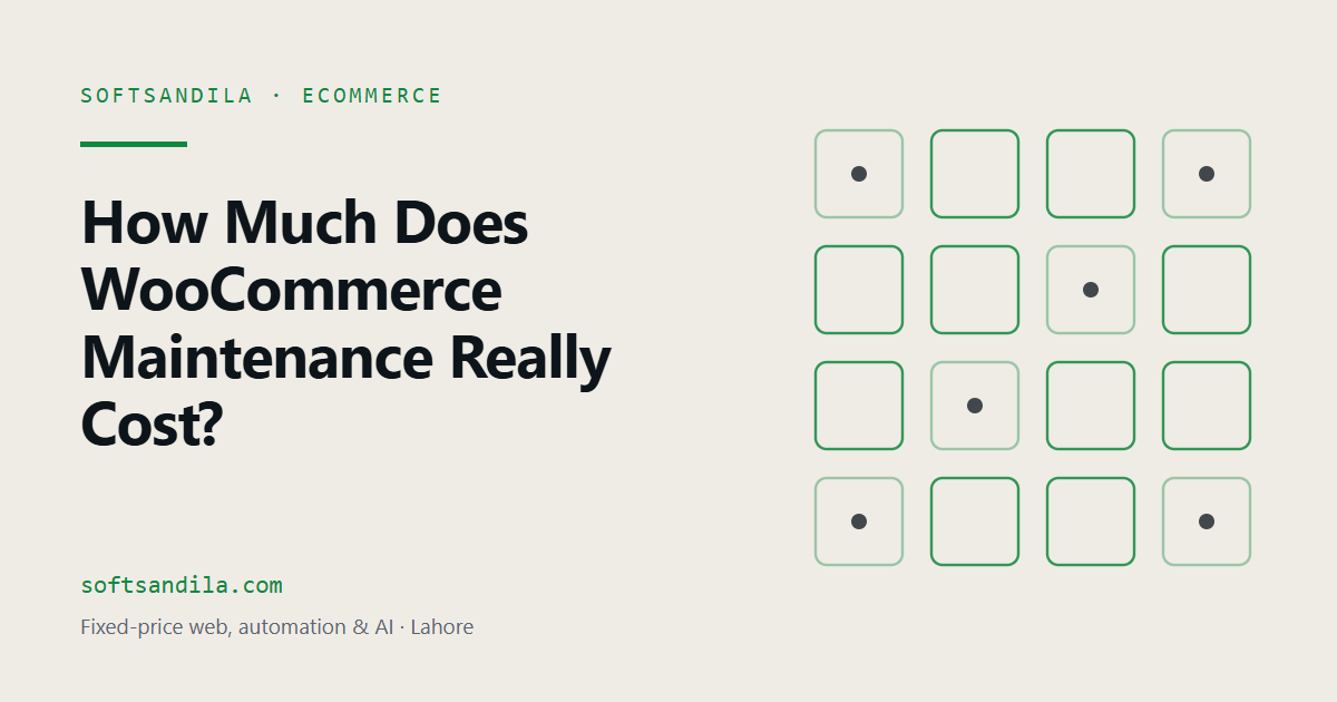 How Much Does WooCommerce Maintenance Really Cost?