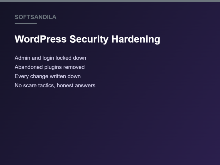 WordPress Security Hardening