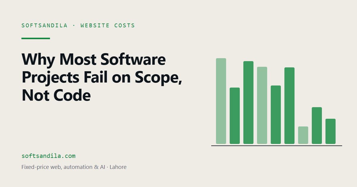 Why Most Software Projects Fail on Scope, Not Code